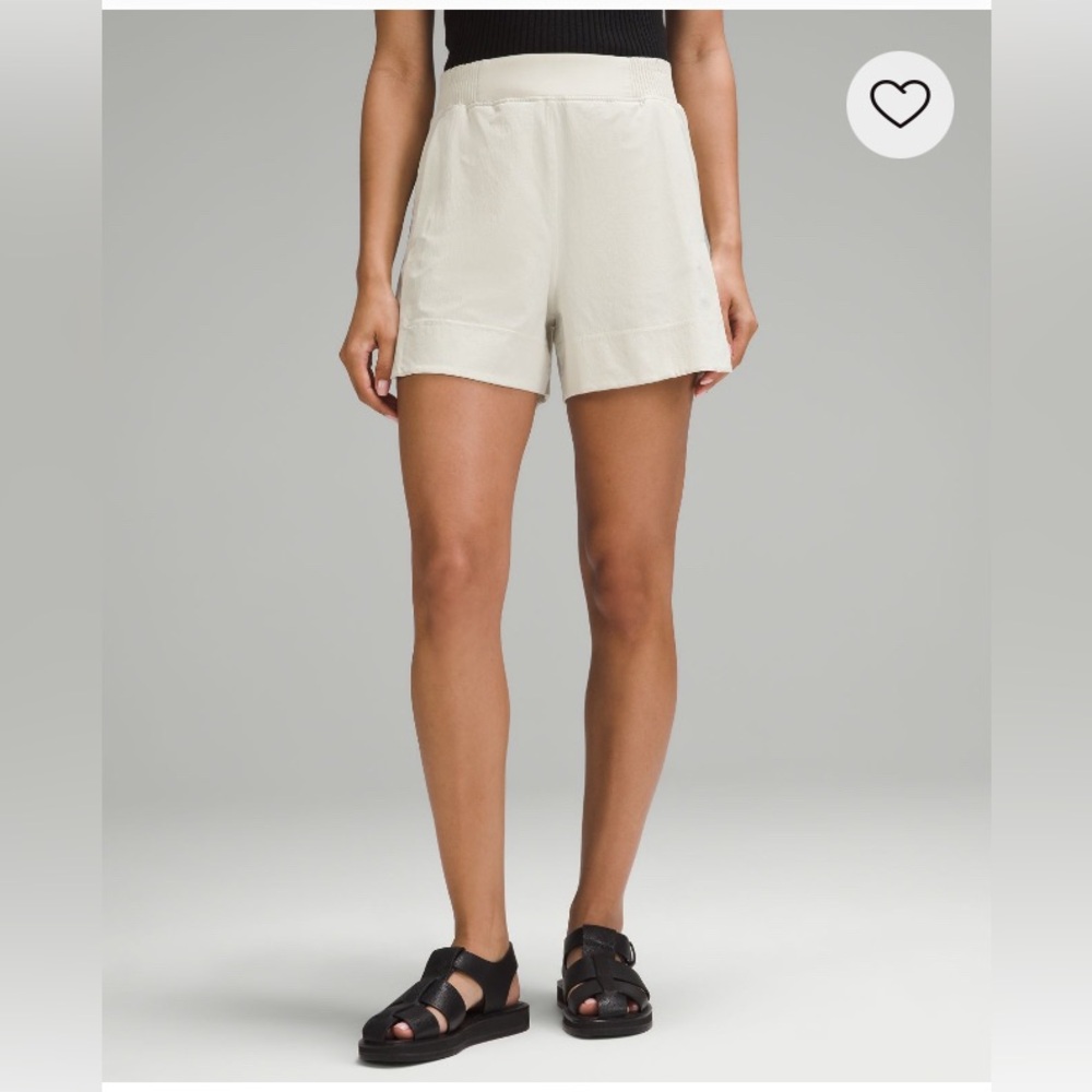 Lululemon Athletica Bone High Waist Women's Shorts